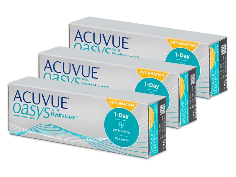 Acuvue hydraluxe astigmatism 30 линз. Acuvue Oasys for Astigmatism 90 линз. Acuvue Oasys 1-Day with Hydraluxe for Astigmatism фото упаковки с двух сторон. Acuvue Oasys 1-Day with Hydraluxe for Astigmatism фото с двух сторон.